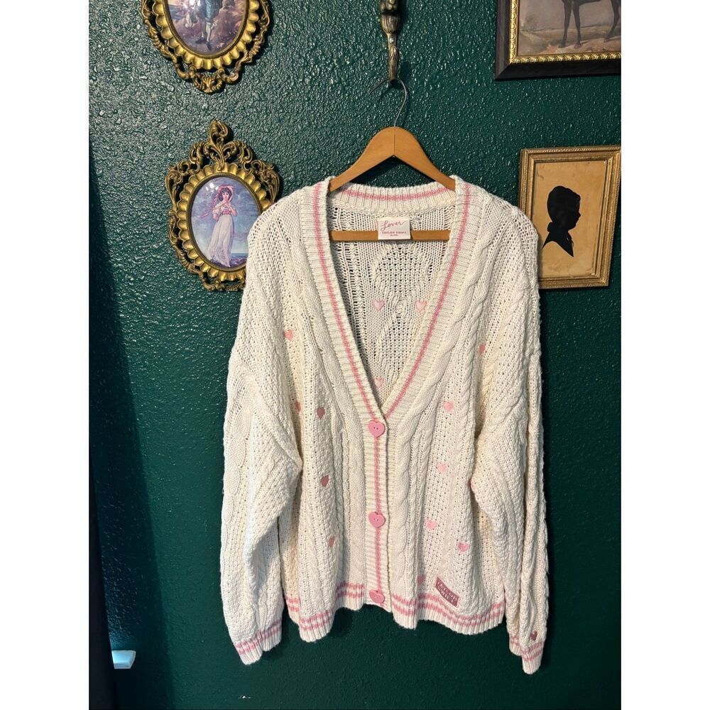 TAYLOR SWIFT LOVER CARDIGAN SZ XL/XXL